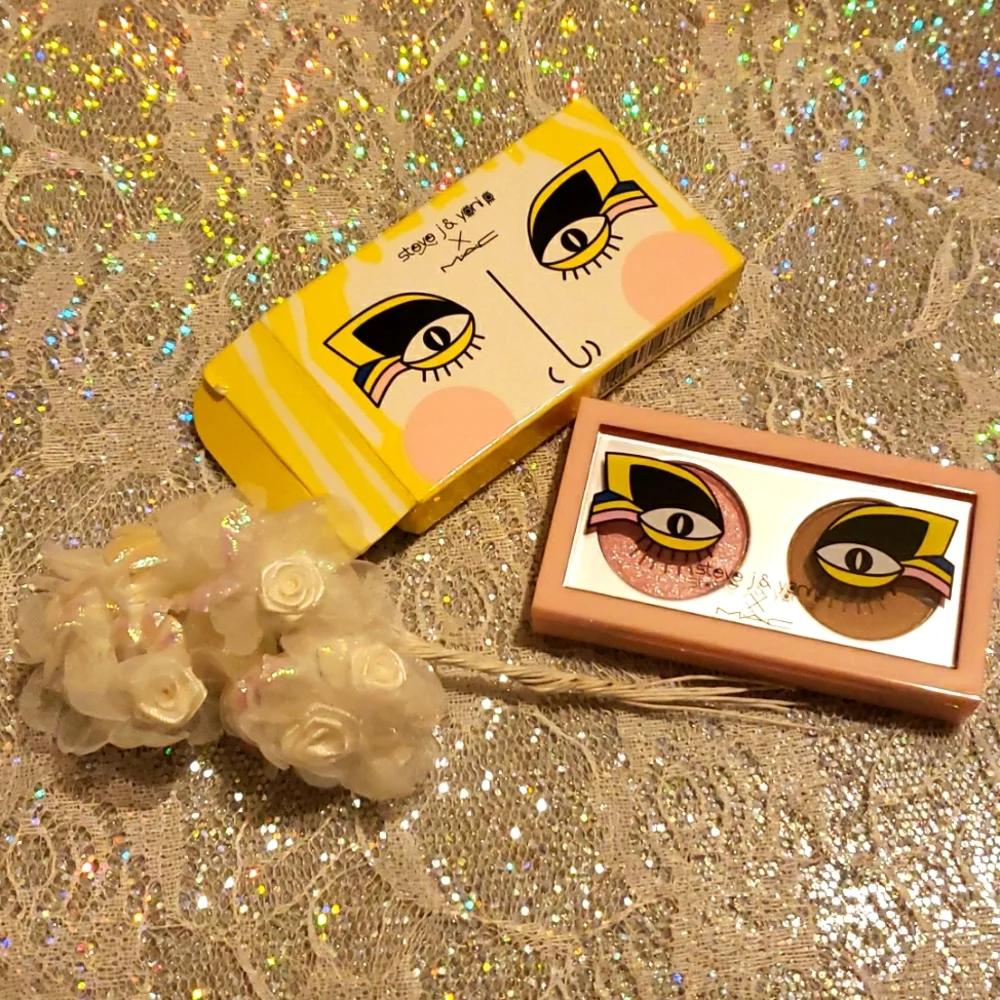 ❇️🧚‍♀️TOUCH ME BABY MAC x Steve J & Yoni P RARE DISCONTINUED Eye Duo NWT